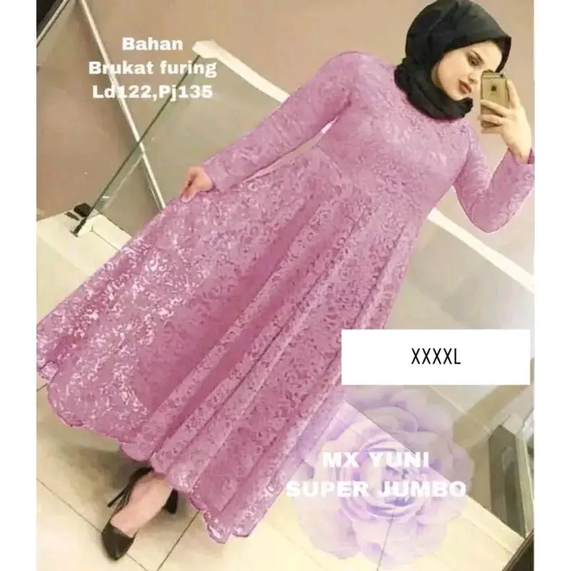 MAXI YUNI BRUKAT 4XL SUPER BIG