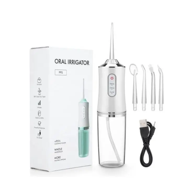 Máy Tăm Nước Cầm Tay Oral Irrigator - Tăm Nước Vệ Sinh Răng Miệng Hàng Chính Hãng Tiện Dụng Cho Gia Đình 7