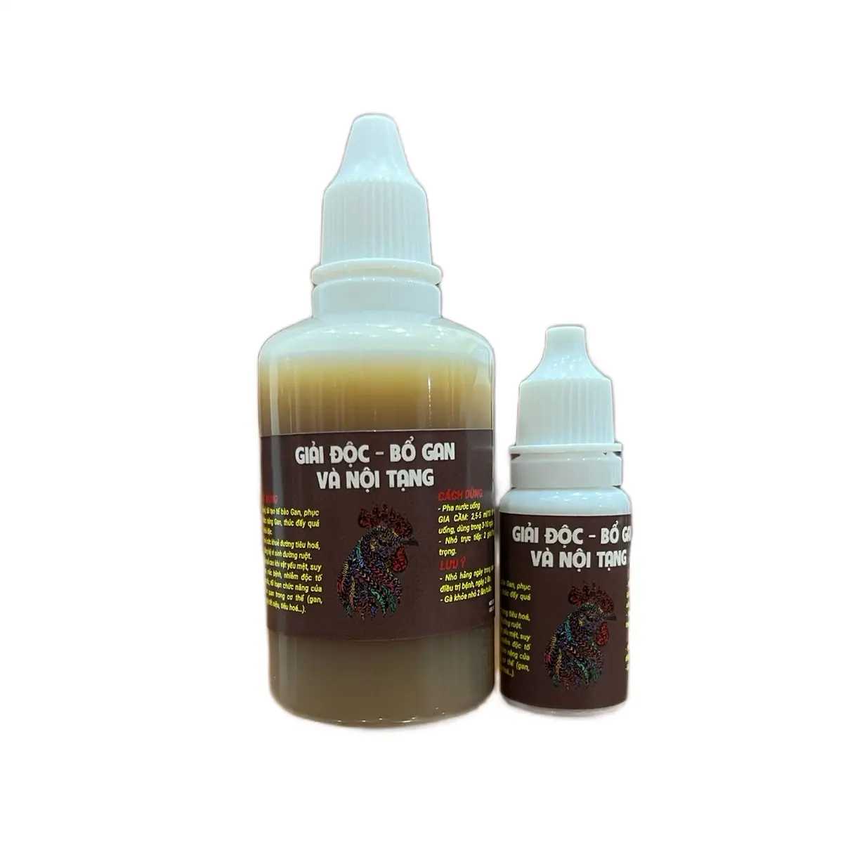 Dung dịch uống GIẢI ĐỘC-BỔ GAN VÀ NỘI TẠNG cho chiến kê