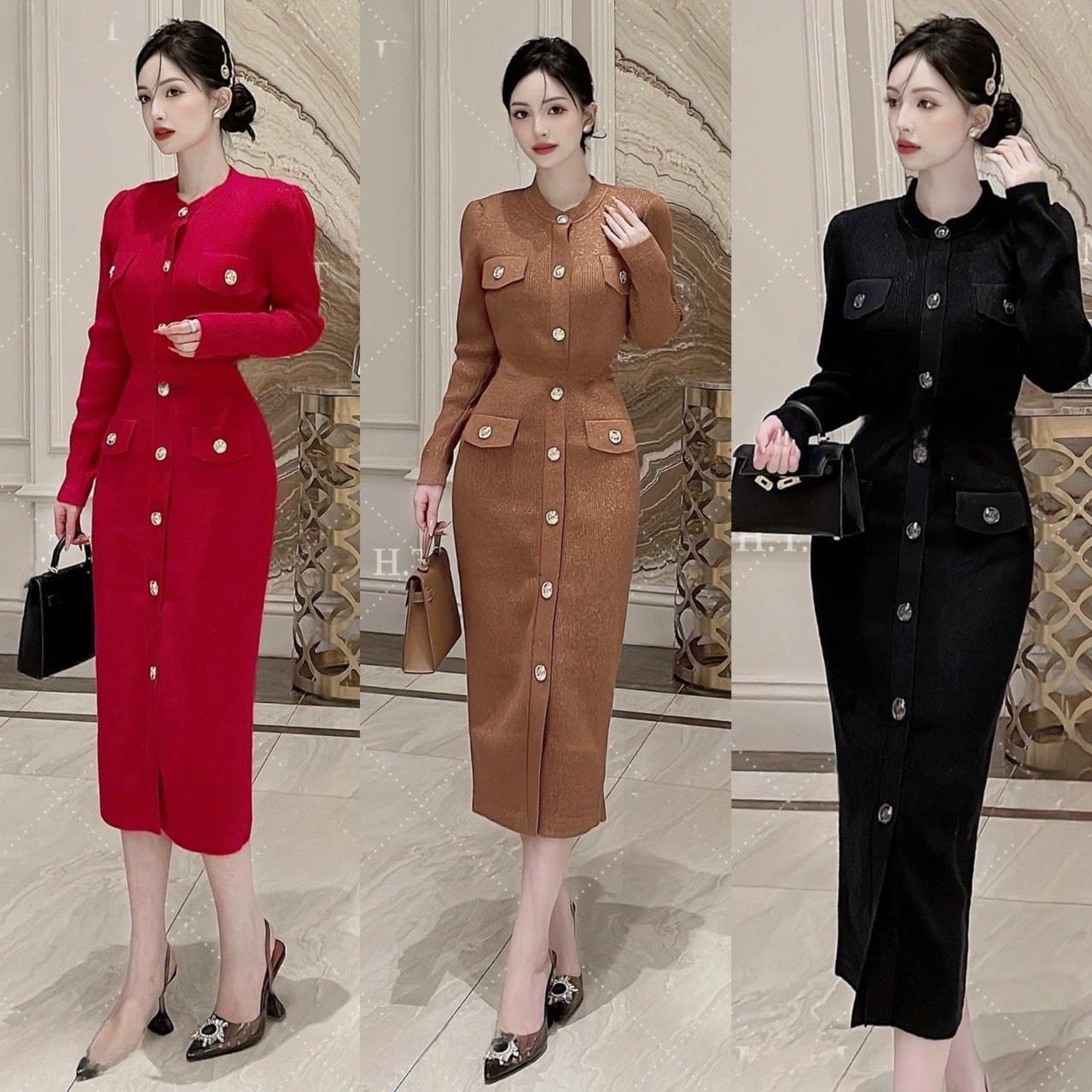 [Xả kho] Đầm Thời Trang Bigsize Thiết Kế Siêu Xinh Cho Các Nàng Vải Thun Xốp 50-100Kg Nữ Women Dress Voan Đen - A.1271