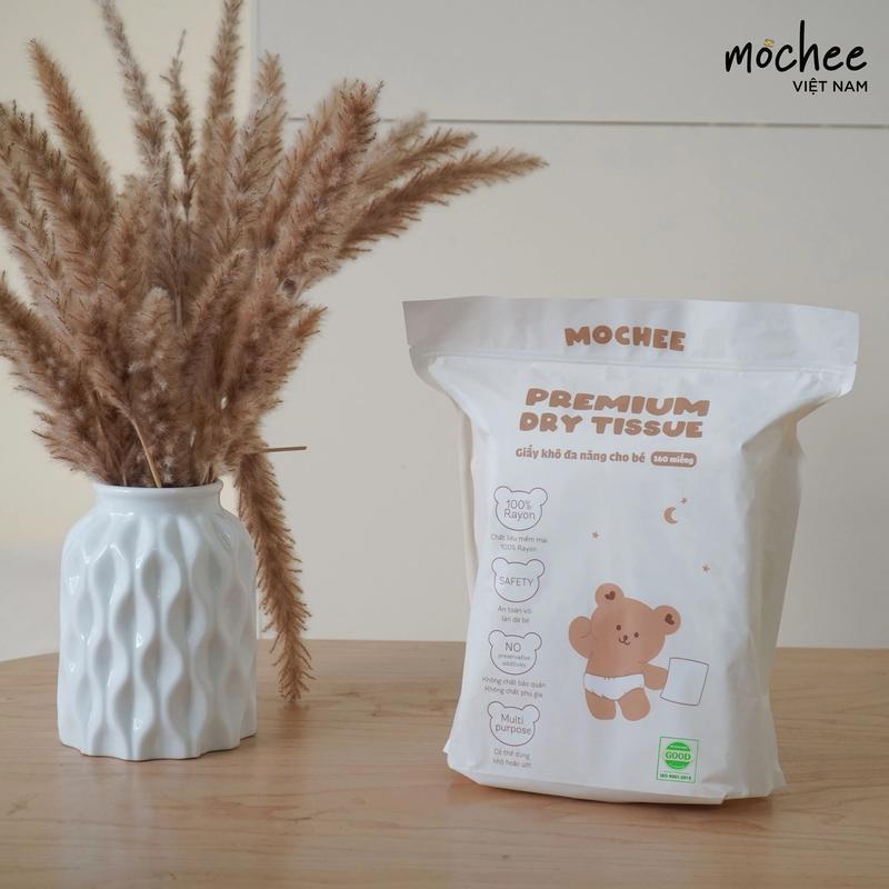 Giấy khô đa năng Mochee cho bé và mẹ