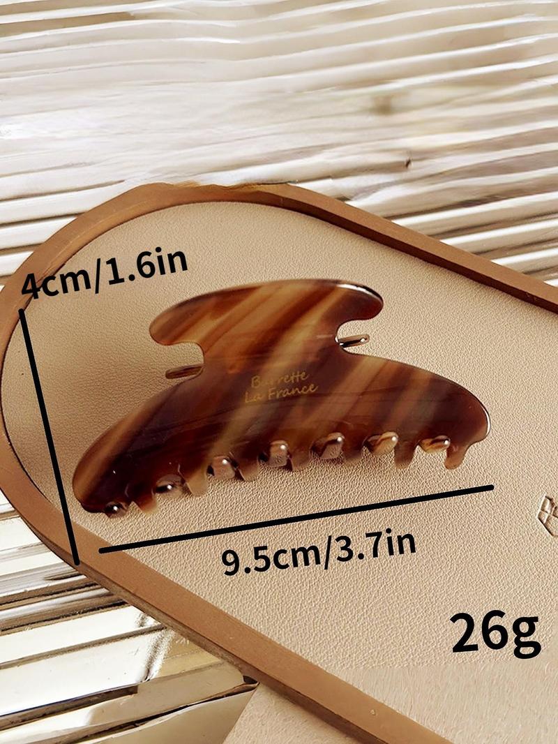 Product Introduction of Elegant Hair Claws, Fashionable Hair Accessories for Women & Girls, Minimalist Headwear Suitable for Thick Hair, Fashion Hair Accessories for Party, Daily Clothing Decor 1