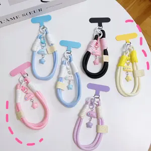 BISA COD Gantungan HP Tangan Motif Bintang Awan / Tali Liontin Bintang Awan Putih