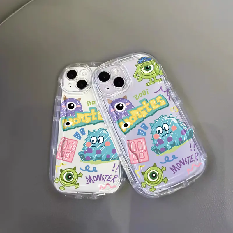 Case Untuk Samsung A05 A05s A02 M02 A02s M02s F02s A03 Core A03s A04 A04s M04 F04 A04E A10 M10 A10s M01s A11 M11 Casing Monster Kesing bening tekstur Kasing Telepon anti transparan Clear silikon perlindungan Softcase 8