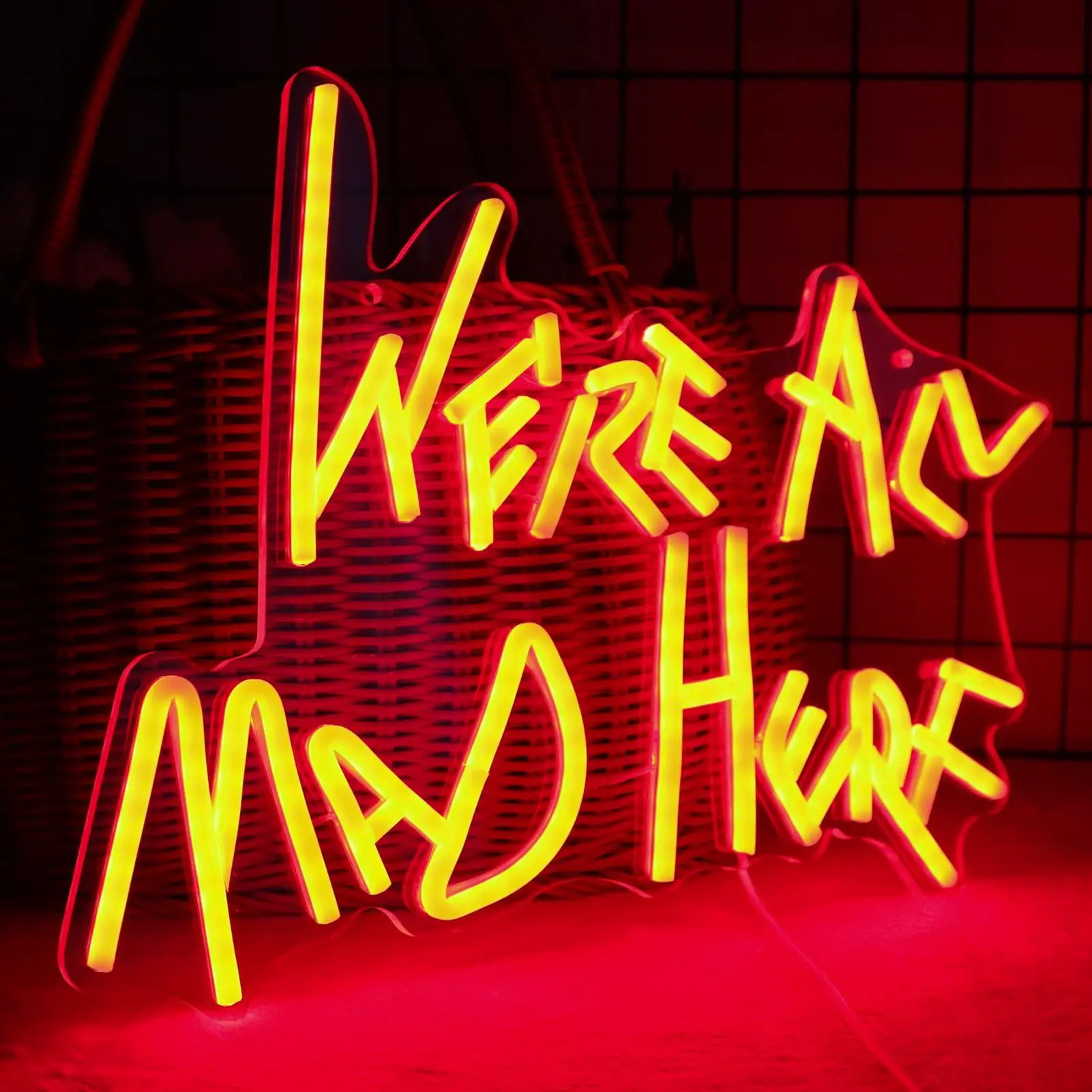 Creative Letter Design Neon Sign, USB Powered Multipurpose LED Neon Light, Universal Decorative Neon Sign For Home Party Decoration