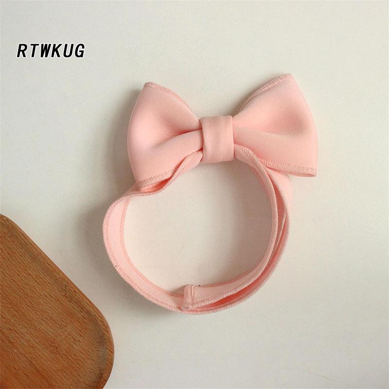 Baby Girl Headbands, Adjustable Bowknot Head Wraps Hair Accessories 4