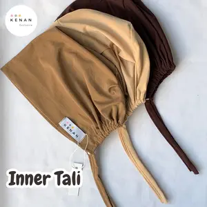 KENAN - Inner Hijab Tali Kenan Dewasa Kaos Rayon Menyerap keringat Kerudung Instan