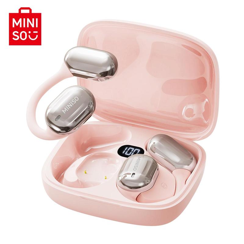 Product Introduction of MINISO MS162 True Wireless Earbuds BT 5.4 HIFI Sound Quality BT  Headphones Sports Gaming with Low Latency Earbuds Touch Control IPX5 Waterproof With microphone Earphones Headsets 1