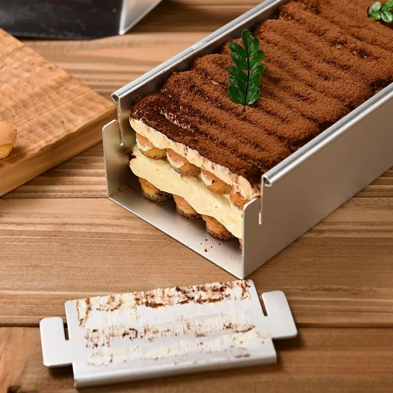 Rectangular Cake Pan, 1 Count Multifunctional Aluminum Cake Bread Baking Mold with Secure Base, Baking Tool for Home Bakers & Kitchen Enthusiasts 7