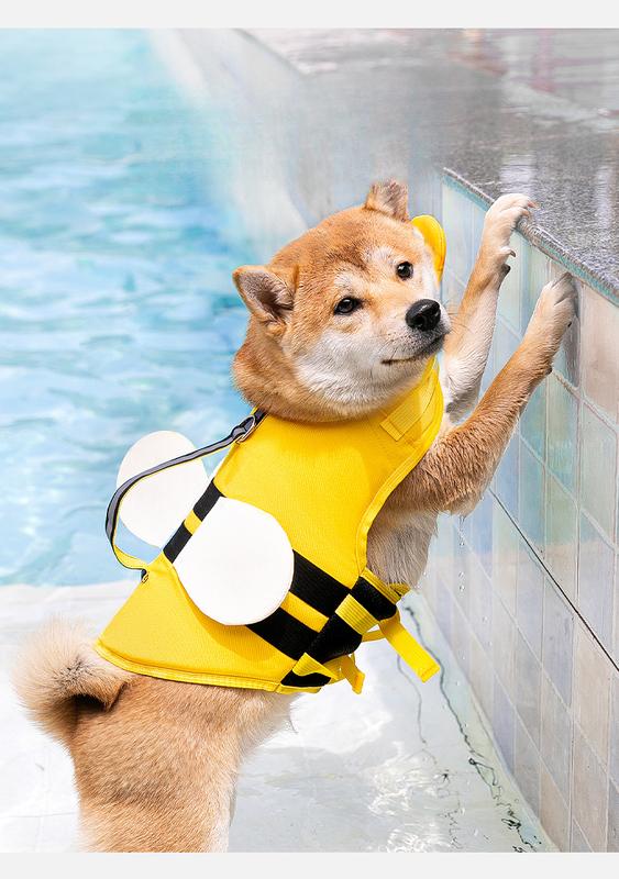 Product Introduction of Chomeo Dog Life Jacket, Universal Dog Swimsuit for Medium and Small Dogs, Pet Buoyancy Suit 5