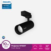 Gambar Philips LED Projector ST033T Track Light Hitam 10W 4000K Putih Netral 36D dari Philips Lighting Indonesia Kota Administrasi Jakarta Utara 1 Tokopedia
