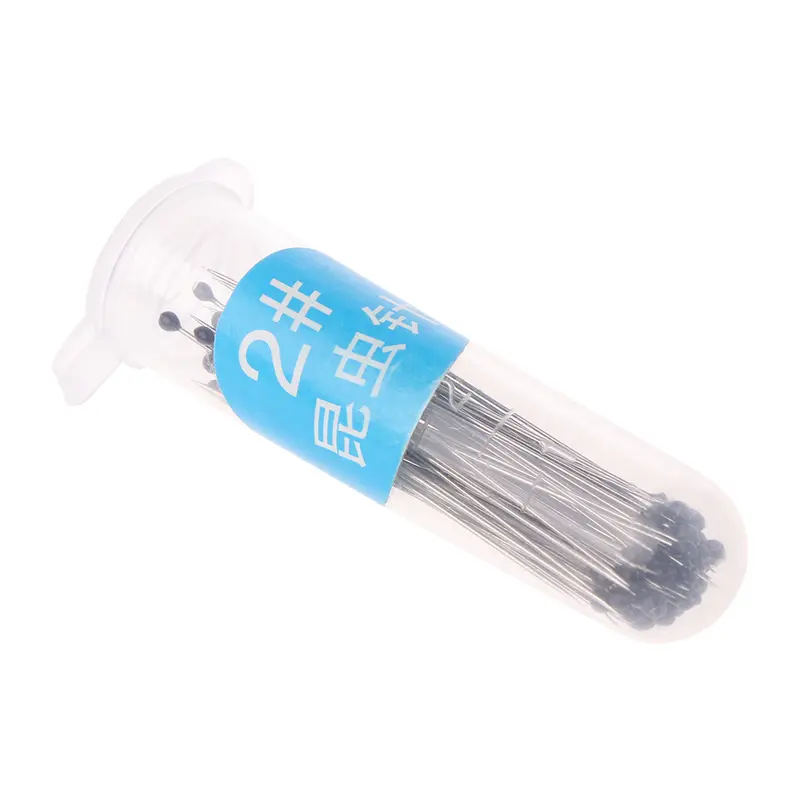 Ghim mẫu, 100x, Ghim côn trùng học, Ghim mổ xẻ mẫu vật, Bộ sưu tập mẫu vật, Bộ sưu tập bằng nhựa cứng an toàn, Thích hợp cho phòng thí nghiệm trường học 1