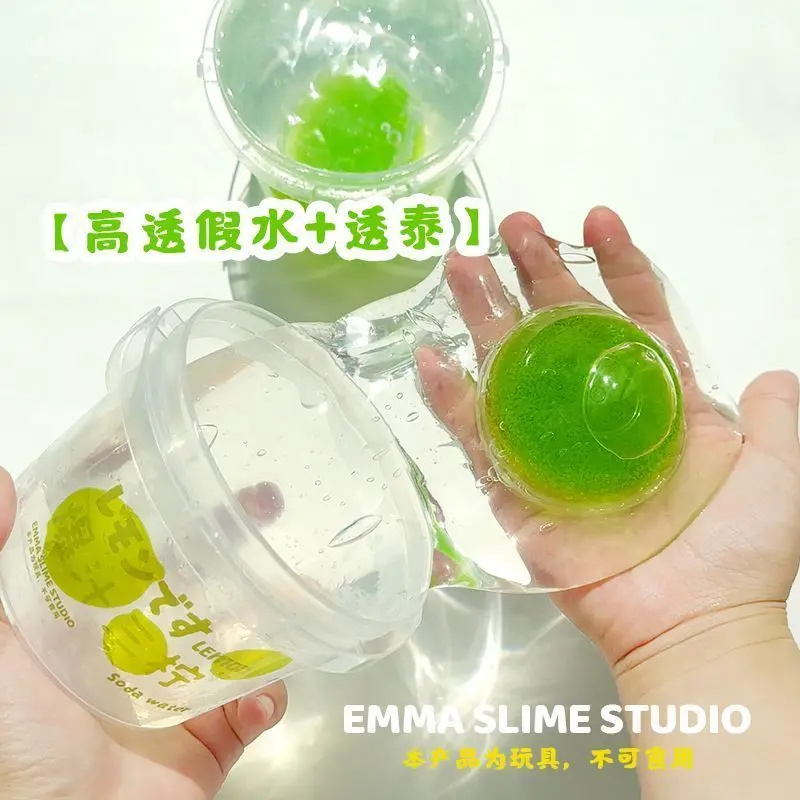 2026 Internet-famous viral product: Juicy triple lemon giant slime with ...