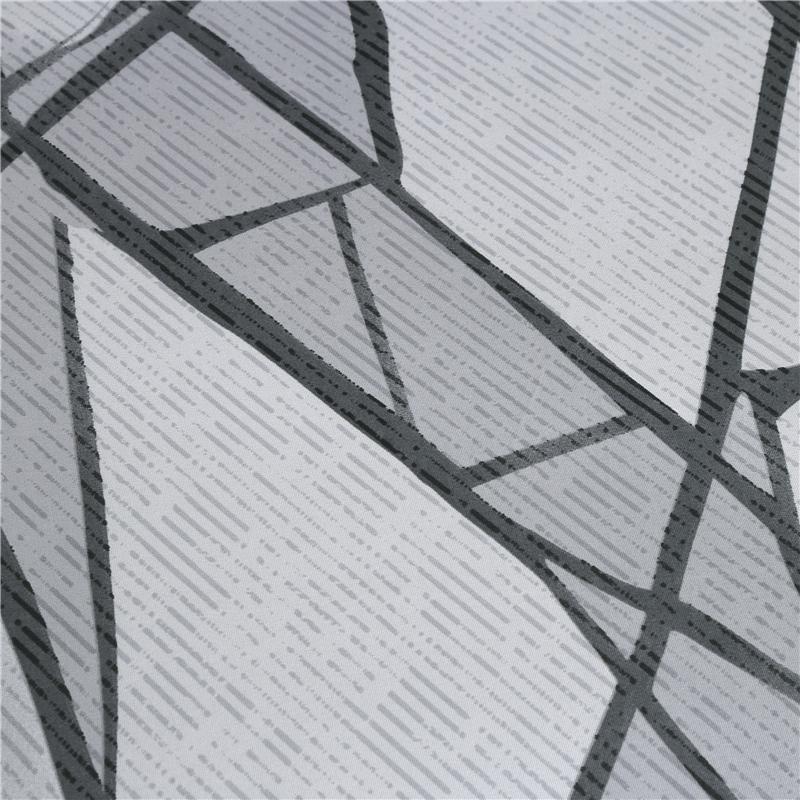 Geometric Pattern Chair Cover, 1/2/4/6 Counts Modern Simple Elastic Chair Slipcover, Dustproof Chair Protector for Home Dining Room Decor 3