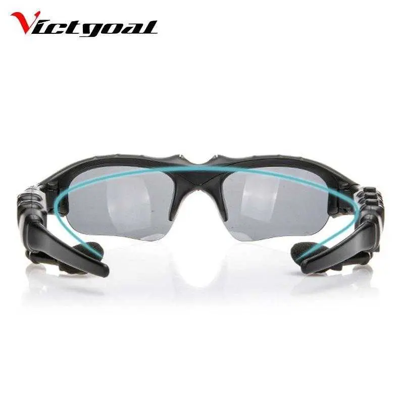 Kacamata Headset Bluetooth Polarized Bonus 4 Lensa Kaca Mata Headset Bluetooh Full Music Bluetooth Sun Glasses Handsfree MP3 4