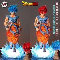 Gambar Statue Action Figure Dragon Ball Son Goku SS Blue / Red Kylin x JT Studio Design dari INDOACTIONFIGURE Kota Surabaya 1 Tokopedia