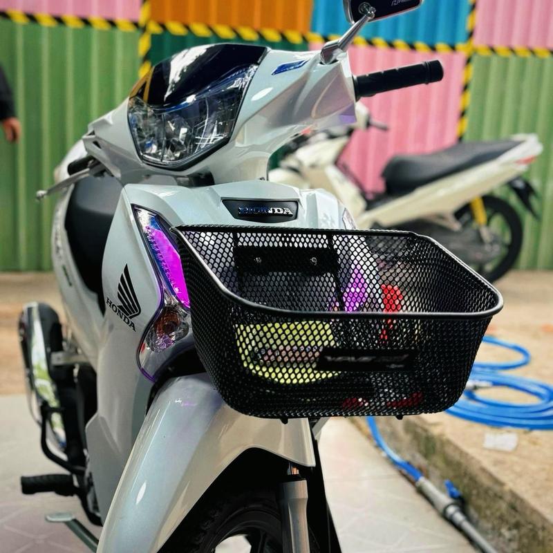 Combo rổ, pas, đủ ốc gắn xe future led- Future mập l Phụ Kiện Phụ Tùng l 3