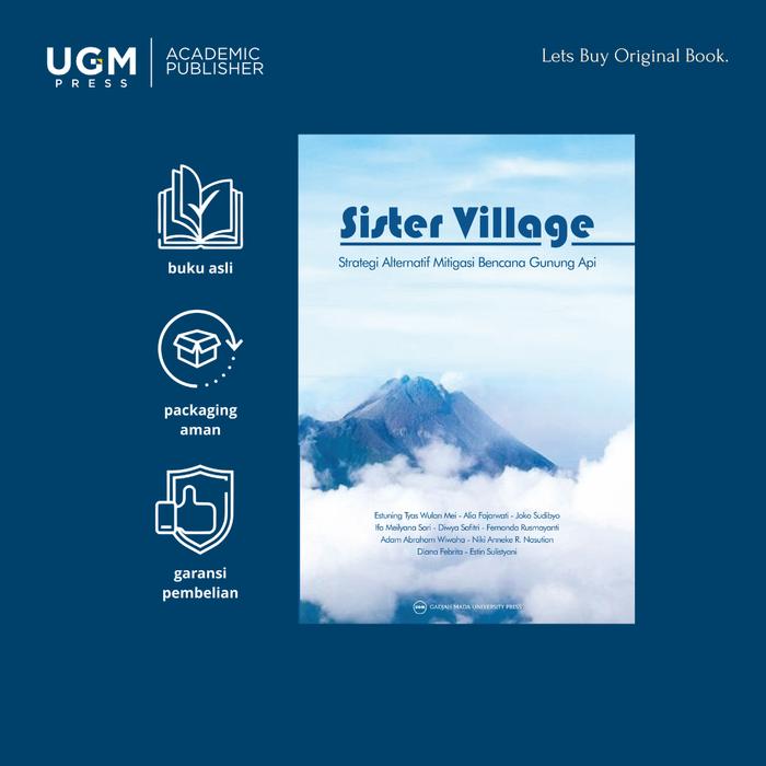 Gambar UGM Press Original Buku Sister Village: Strategi Alternatif Mitigasi Bencana Gunung Api - Original dari UGM PRESS Kab. Sleman Tokopedia