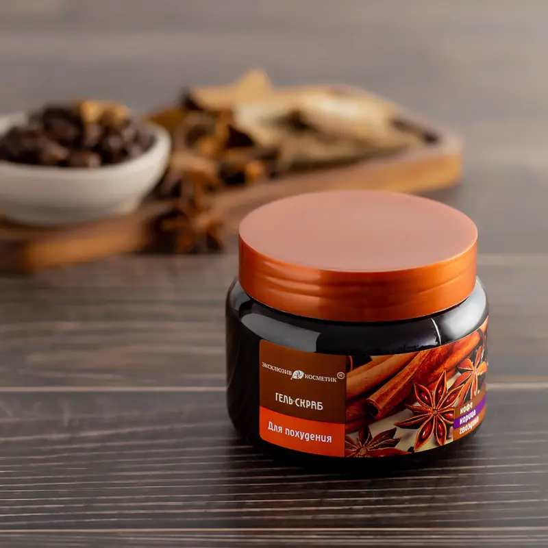 Tẩy Da Chết Toàn Thân Exclusive Cosmetic Quế Hồi Cafe 380g 0