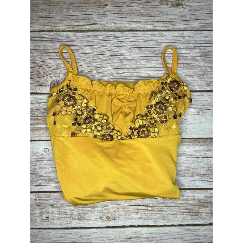 Đồ Bộ Ngủ Thun Lạnh Hai Dây Nhún Ngực Trước Có Hoa ren M4 Nữ Women Áo Nhung Quần Ngủ 5