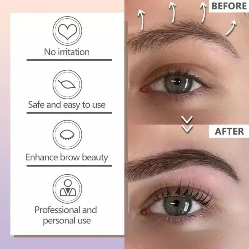 Product Introduction of 15 Minutes Professional Eyelash Hair Dye Easy Dye Gel Eyelash Set Fast Hair Dye Semi Natural Permanent Eyebrow Hair Dye 2024 Cream Makeup Cosmetic 6