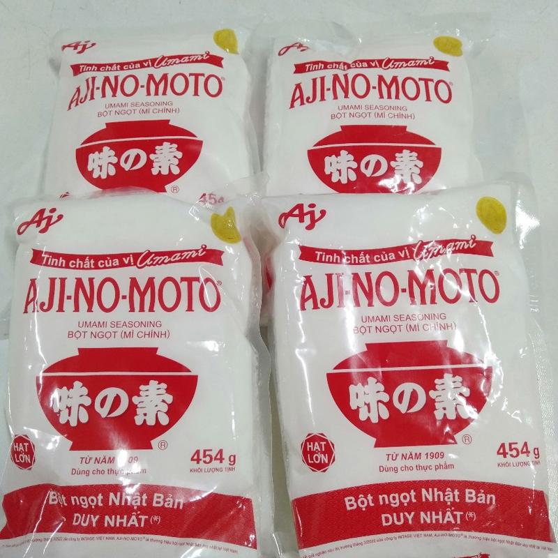 Product Introduction of 4 bịch bột ngọt ajinomoto (mì chính) hạt lớn, mỗi bịch 454gr 1