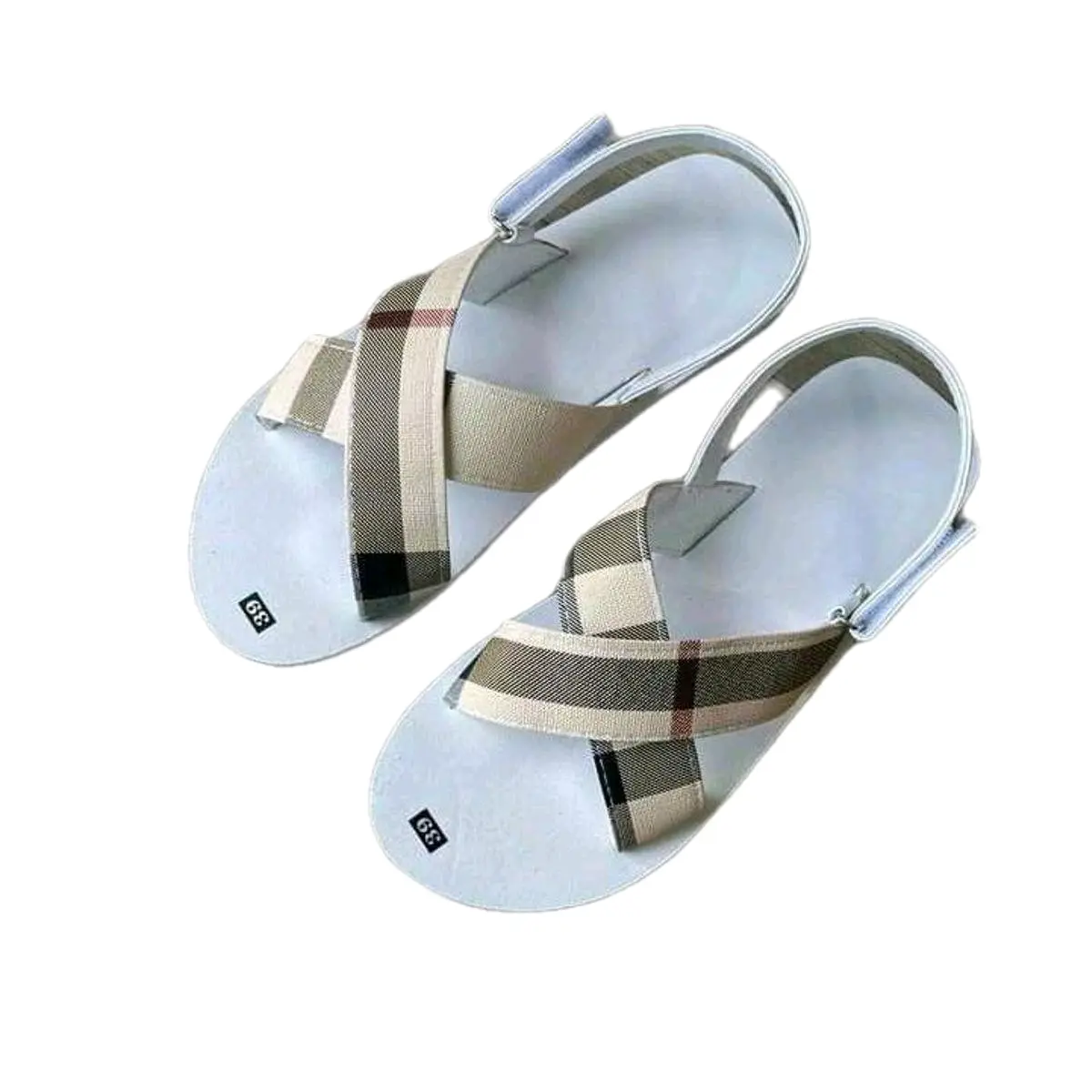 sandal dành cho nam và nữ . giày quai hậu học sinh Đế Bằng dép chữx