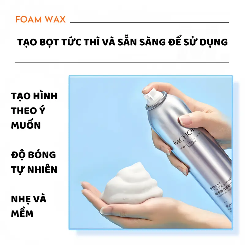 Gel Bọt Giữ Nếp Tóc Xoăn, Làm Phồng Chân Tóc, Bồng Bềnh Mchoix Tạo Kiểu Dễ Dàng, Dưỡng Ẩm, Bảo Vệ Tóc, Dành Cho Cả Nam Và Nữ 3