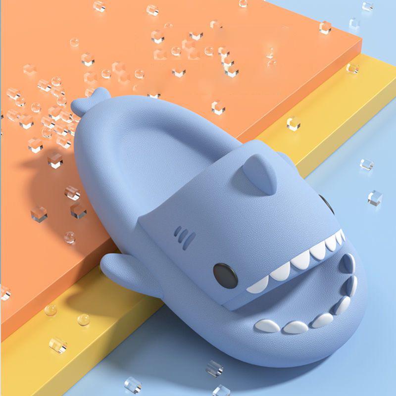 Starlight Sendal Selop Anak Model Baby Shark Sandal Anak Karakter Hiu Cowok Cewek Unisex Sandal Casual Sandal Cewek Elastic Empuk HSN602 8