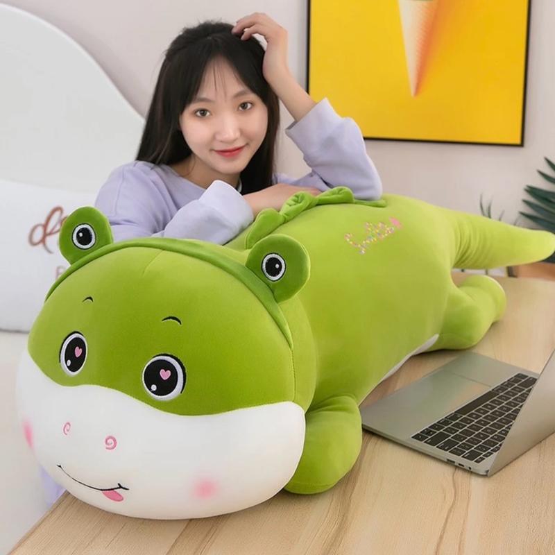 Gấu Bông khủng long cosplay Ếch xanh Thú Nhồi Bông