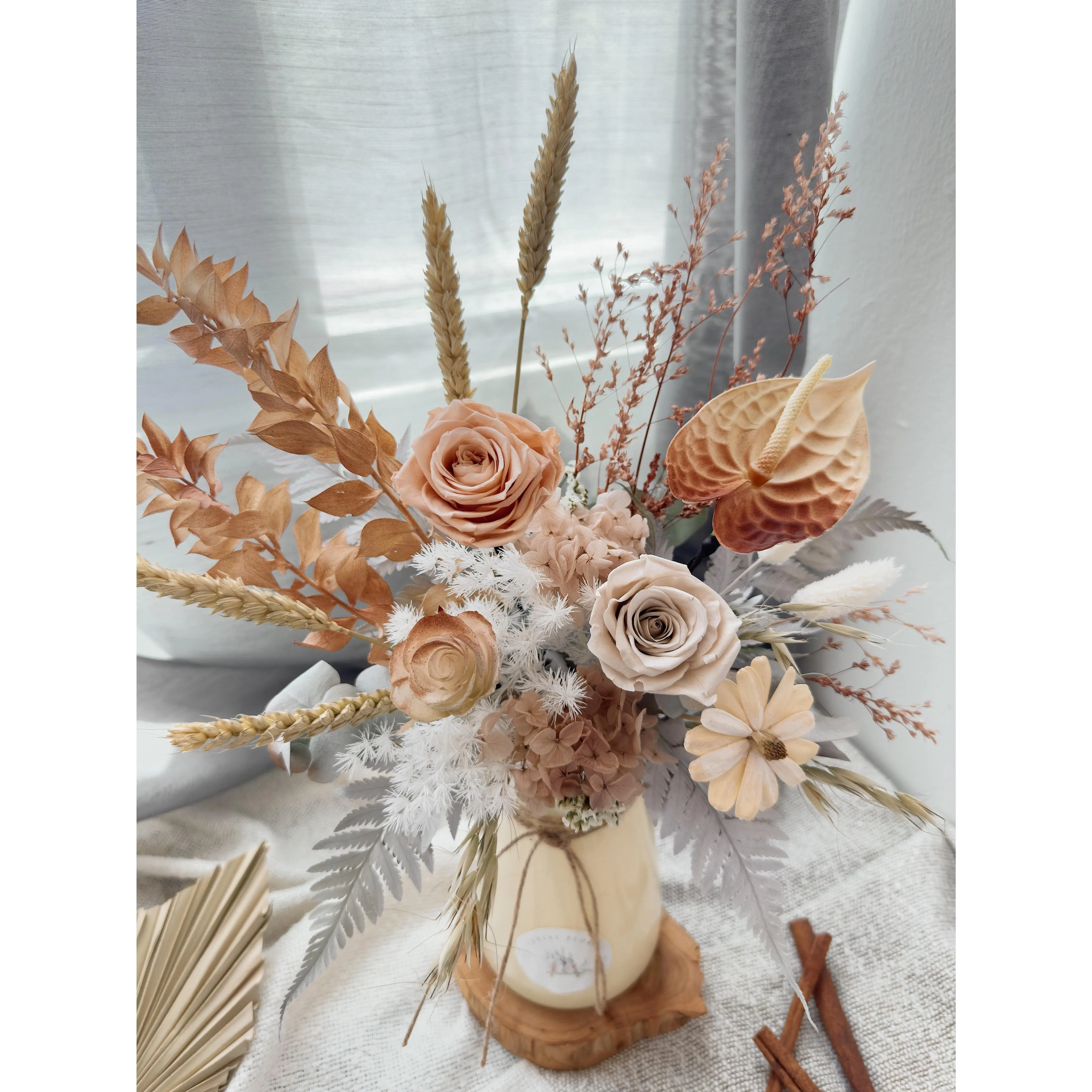 Immortal Cream 💐JOVIAL FLORAL 💐 + 🚚 Free Delivery 🚚  + Gift Card Card