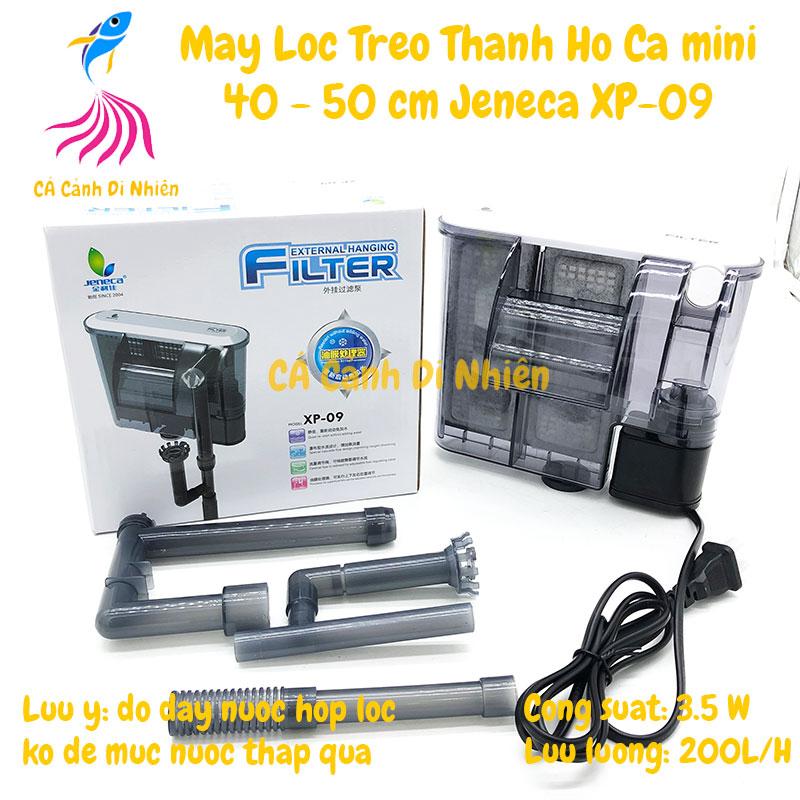Máy lọc treo thành hồ cá dạng thác nước JENECA XP-09 3.5W cho bể cá cảnh xp 09