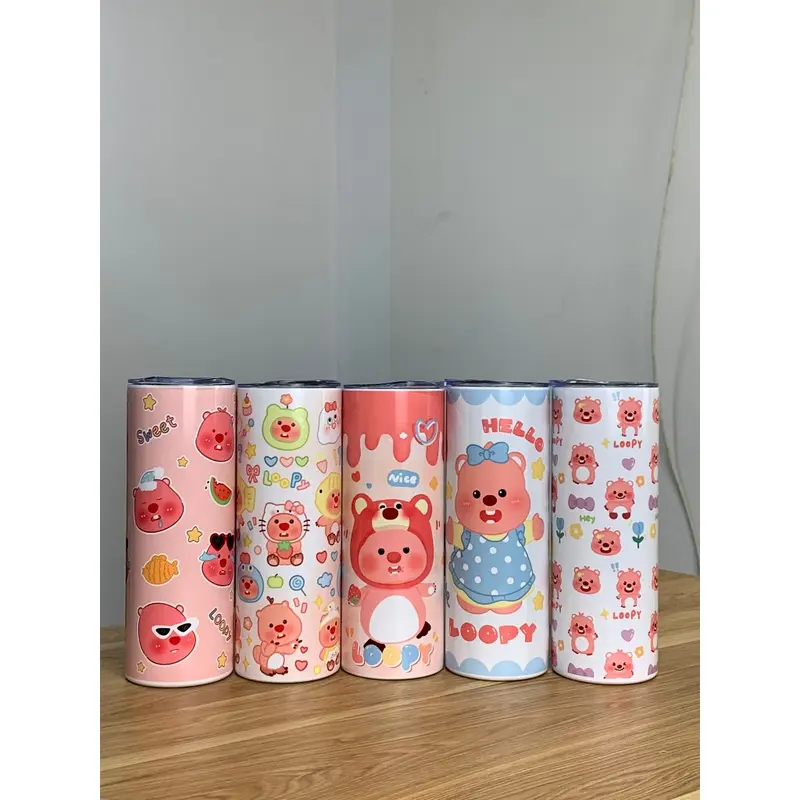 Bình giữ nhiệt cute hình Loopy - 600ml - Inox 304 - Tặng Túi Xách - Kawaii Dreamland 5