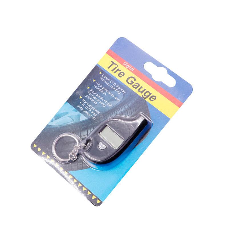 Product Introduction of Digital Tire Pressure Gauge Keychain Mini Portable Waterproof Design Anti-Loss Car Motorcycle Tire Checker with LED Display Durable Accessories 5