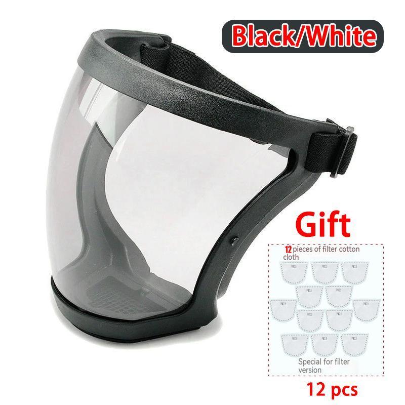 Product Introduction of Super Protective Face Shield Anti-Fog Full Face High-Definition Protective All-Inclusive Face Protection for Adults Reusable 4