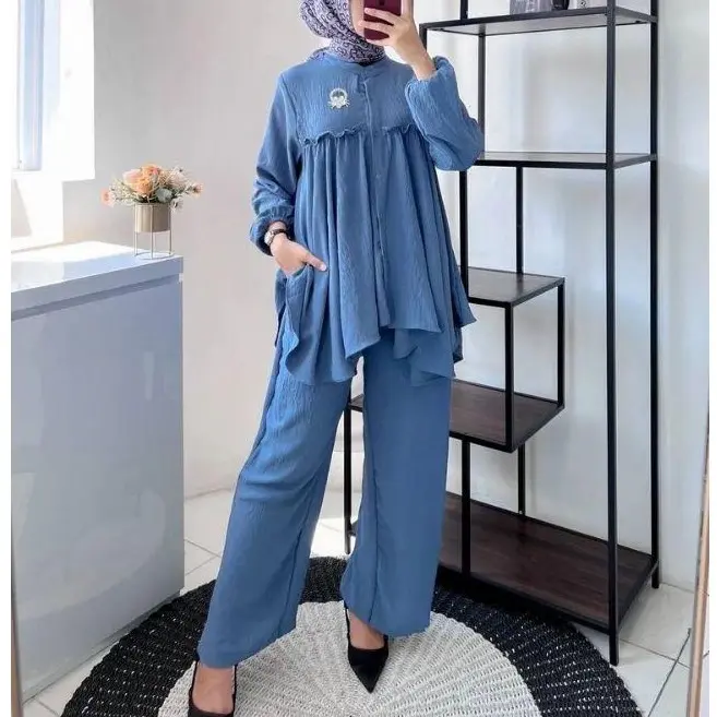 KF - OCHA SETELAN WANITA ONE SET // DIANA ONE SET WANITA CRINCLE REMPEL 4