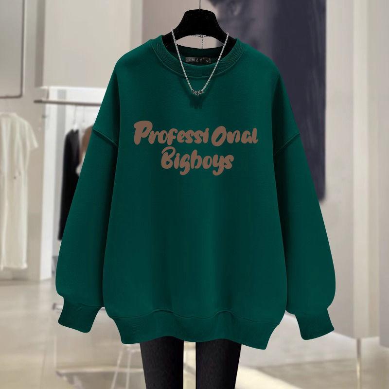 Áo Hoodie Dày, Phong Cách Hàn Quốc, Lót Lông Cừu, Quần Áo Nữ, Mùa Thu Và Mùa Đông, Hàng Mới Về, Thích Hợp Cho Học Sinh, Áo Khoác Dài Tay Lót Lông Top Women 6
