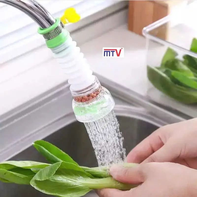 ĐẦU VÒI LỌC NƯỚC TĂNG ÁP  XOAY 360 độ ( KÉO DÀI 12cm ) Dùng cho tất cả các vòi chậu vòi nước  -Có thể kéo dài chống bắn nước   - Thiết kế xoay 360 độ , dễ dàng điều chỉnh hướng dòng nước mà không bị uốn cong  -Chức nặng lọc cặn nano - Thêm bộ lọc đá
