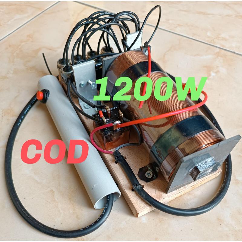 Mesin Inverter Shok PDC 1500,1200W type Platina Full 10,Kondensor 1