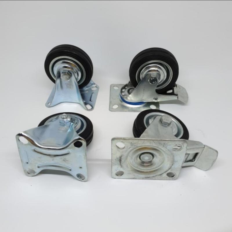 Roda Etalase 3 inch / Roda Trolley / Roda karet ( 2 Rem 2 Mati) - Shop ...