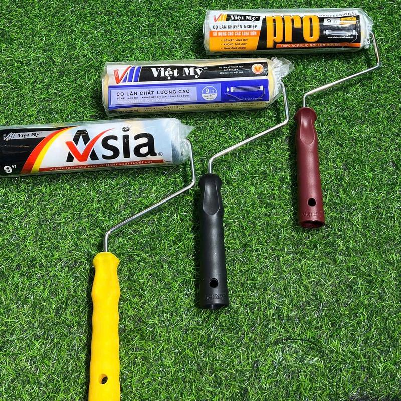 Cọ lăn Việt Mỹ Pro 9in - Cọ lăn Việt Mỹ Asia 9in - Cọ lăn Việt Mỹ loại II 9" 2