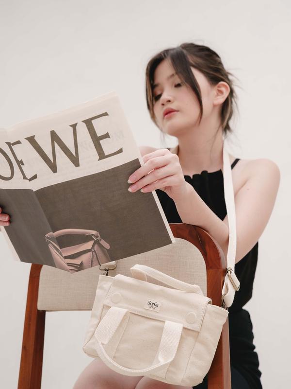 Kawa - Canvas Bag - Size S - Sorka Indonesia 6