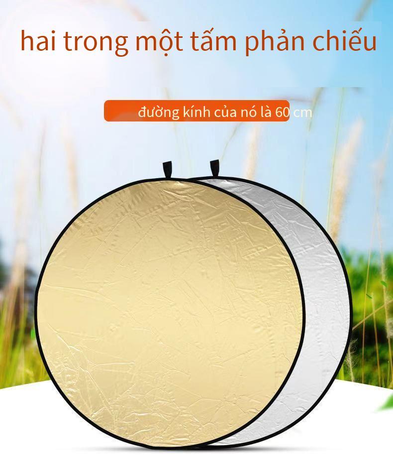 Product Introduction of Vận Chuyển Trong Vòng 24 Giờ Tấm Phản Quang Nhiếp Ảnh 60/80/110cm Nhân Vật Chụp Ảnh Ngoài Trời Live Shot Blocker Mini Flexo Cầm Tay 4