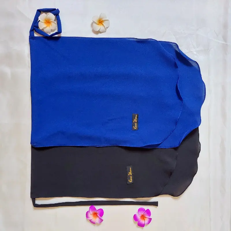 Cadar Tali 2 Layer Premium By DHEAN Niqab Purdah 7