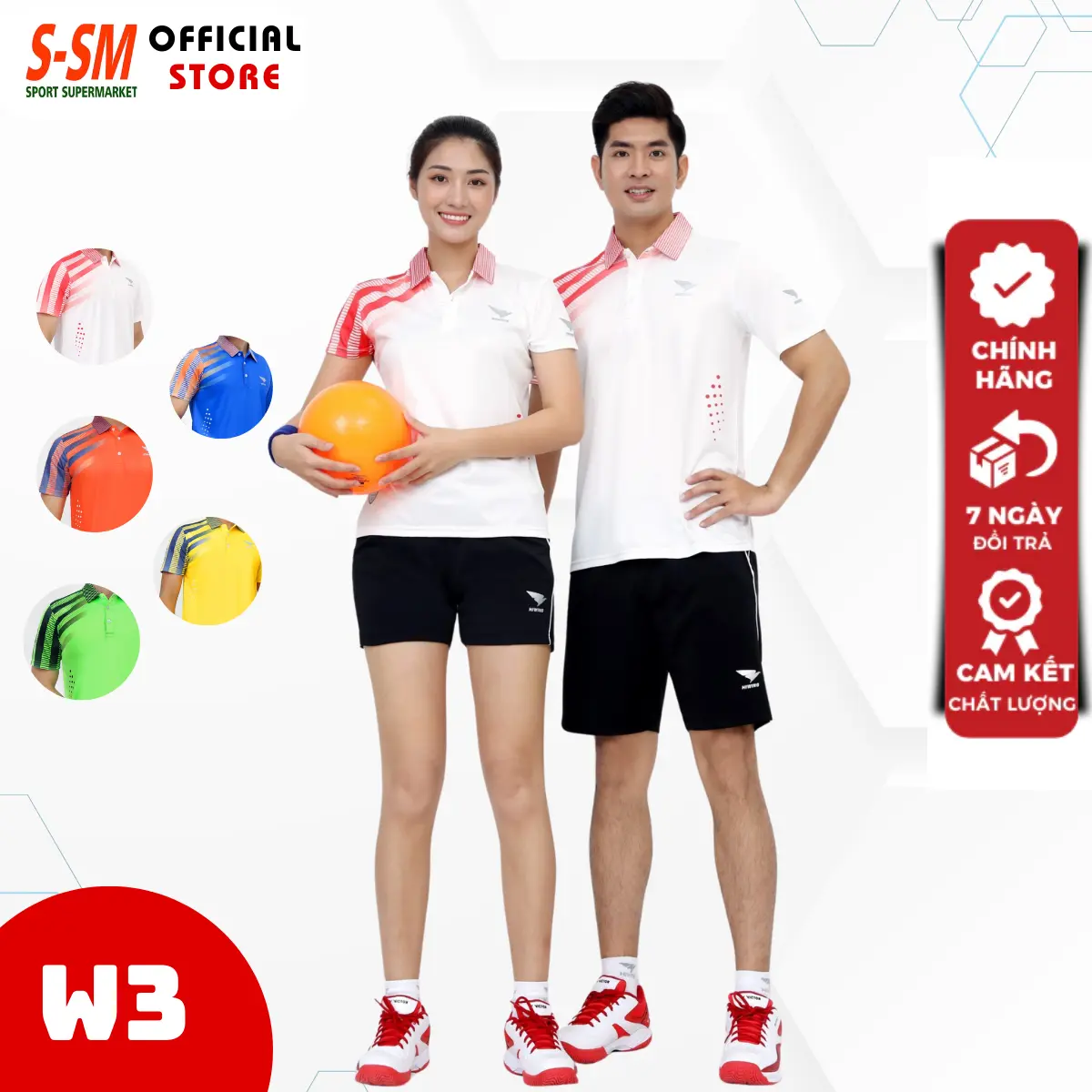Quần, Áo Cầu Lông Nam Nữ Thương Hiệu HIWING Chất Vải Mè Nhật Bản Co Dãn Đa Chiều Cao Cấp Mẫu W3