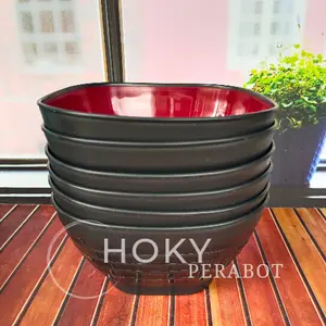 6 PCS MANGKUK jumbo KOTAK ULIR RAMEN BESAR 7 INCH TAHAN PANS DAN TEBAL