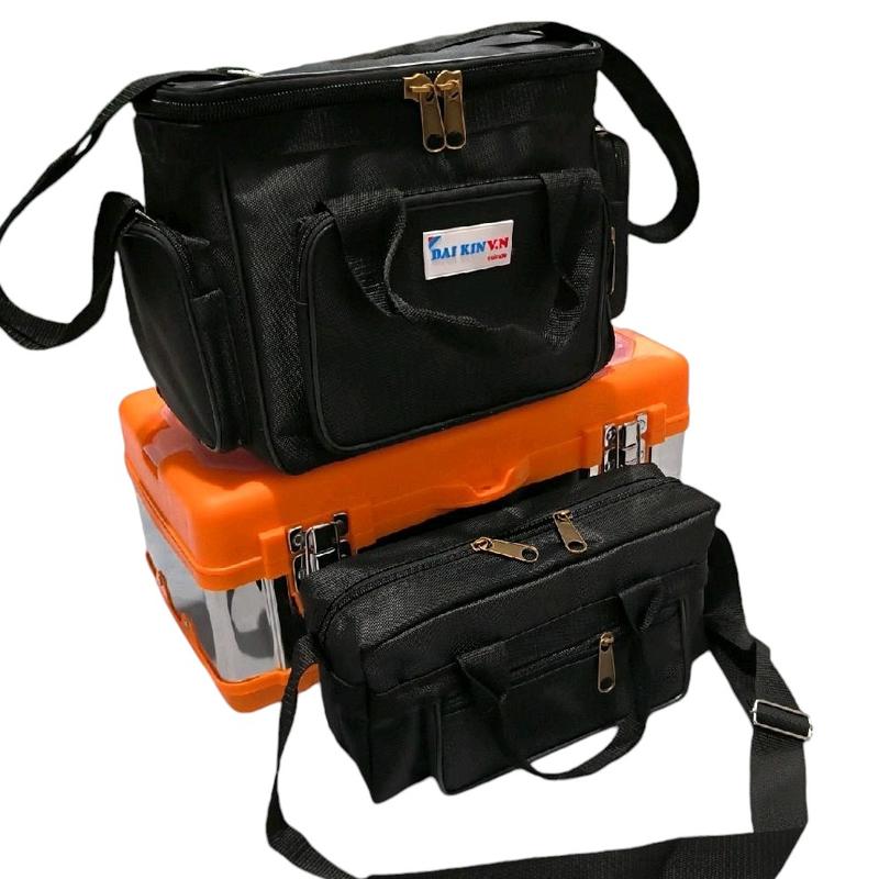 ComBo 2 Túi Đựng Đồ Nghề Hộp Vuông Nhỏ Và Ngang Mini(Màu Đen)