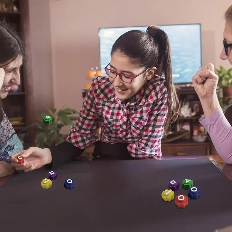 Đồ Chơi Bắt Đá Truyền Thống Hàn Quốc Squid Game Gonggi, 5 Cái / bộ, Đạo Cụ Xúc Xắc Trò Chơi 5