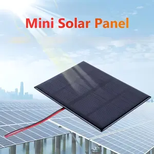 WM Solar Panel Mini 5V 9V 12V Tenaga Surya Matahari Power Solar Cell DIY Poly Crystalline -  5V - 1.1W