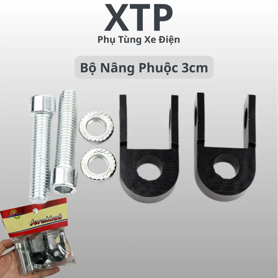 Bộ Nâng Phuộc 3cm Xe Đạp Điện